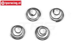 FG7080/04 Conische veer Ø11-H8 mm, 4 St.