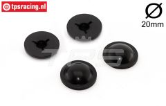 FG7088/01 EVO Schokdemper volume dop Ø20 mm, 4 st.