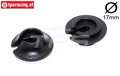 FG7092 Schokdemper veerschotel Ø17, 2 St.