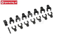 FG7100 Instel clips Ø6 mm, 16 st.