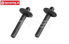 FG7152/02 Kap steun pen Ø8-L60 mm, 2 st.