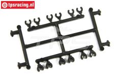 FG7178 Schokdemper veer begrenzing clip Ø4, Set