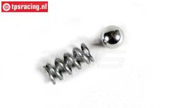 FG7468 Veer met stalen kogel, FG 2 versnelling, 2 St.