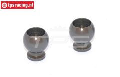 FG7475/02 Alu-Silicium Gewricht kogel Ø5/Ø10-H11, 2 St.