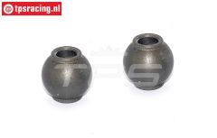 FG7475/03 Alu-Silicium Gewricht kogel Ø4/Ø10-H10, 2 St.