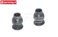 FG7475/04 Alu-Silicium Gewricht kogel Ø5/Ø10-H15, 2 St.