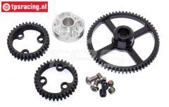 FG7750 Stalen tandwiel fijn 34/35-62T, set