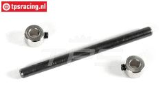 FG8092 Schokdemper stift/ring Ø4-L56 mm 2WD, Set
