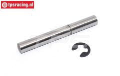 FG8490 Gehard stalen diff. as instelbaar sper, 1 st.