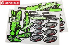 FG6159 Stickers Marder Nero Buggy Groen, Set