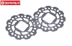FG8458/02 Tuning Stalen Remschijf Ø60 mm, 2 St.