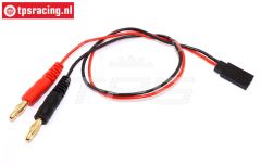 TPS5060 Accu laadkabel Banaan-Futaba/Uni male, 1 st.