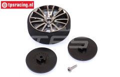 EBT3363 Futaba 10PX Stuurwiel groot Ø54 mm, set