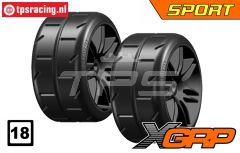 GWH02-XS1B GRP Sport 1/5 Extra Soft Ø120 mm, 2 st.