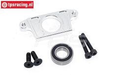 TPS5125/01 Aluminium Tussen as houder, Zilver, Set