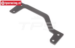 HPI102172 Beugel achter Gun-Metal, 1 st.