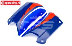 HPI102234 Kap zij deel Blauw/Wit/Rood, Set