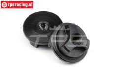 HPI105613 HD wiel as moer, 2 st.