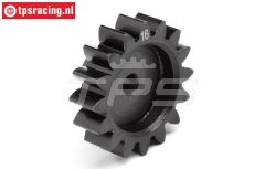 HPI106605 HD Stalen tandwiel smal 16T, 1 st.