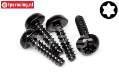 HPI15495 Torx bolkop parker Ø4-L16 mm, 4 St.