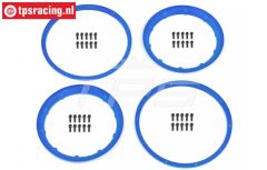 HPI3276 HD Beadlock Blauw Ø120 mm, 4 st.