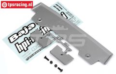 HPI85295 5T-1 Achterspoiler Zilver, set