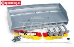 HPI85453 Achterspoiler Zilver, Set