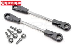 TPS85463 Stuurstangen HPI-Rovan Baja Ø6-L92 mm, Set