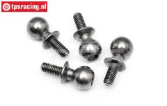 HPI86407 Stalen gewricht kogel M3-Ø6,8 mm, 4 St.