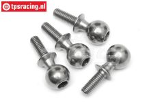 HPI86411 Gewricht kogel M4-Ø10, 4 St.