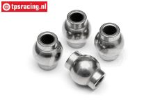 HPI86417 Stalen gewricht kogel, Ø4-Ø10 mm, 4 St.