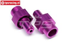 HPI86465 Wiel as voor, Paars, 2 st.