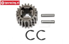 HPI86486 Tandwiel tussen as 20T, 1 st.