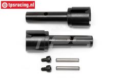 HPI86488 Wiel as achter HPI-Rovan Baja, 2 st.