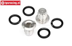 HPI86676 Differentieel schroef M4-L6 mm, 2 st.