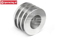 HPI86712 Aluminium Tandwiel koeler, 1 st.
