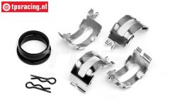 TPS86713 HD uitlaat koppelstuk HPI-Rovan, Set