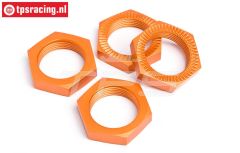 HPI87494 Wielmoer Oranje Ø24 mm, 4 st.