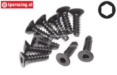 HPI94304 Inbus parker verzonken Ø3-L10 mm, 10 St.