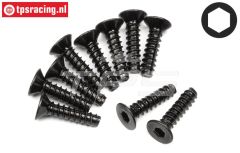 HPI94305 Inbus parker verzonken Ø3-L12 mm, 10 St.