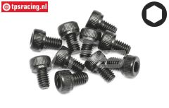 HPI94502 Inbus normale kop M4-L6 mm, 10 St.