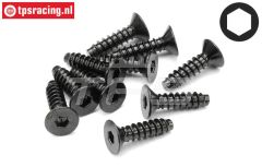 HPI94631 Inbus parker verzonken kop Ø4-L15 mm, 10 St.