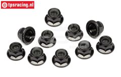 TPSZ682 Stalen Borgmoer met flens M5, 10 St.