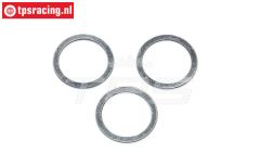 HPIZ689 Pas ring HPI Ø6-Ø8-H0,2 mm, 3 st.