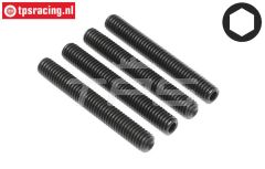 HPIZ747 Inbus koploos M6-L45 mm, 4 St.