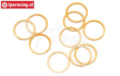 HPIZ891 Pas ring Ø10-Ø12-H0,1 mm, 10 st.
