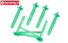 LOS241045 Kap Steunen achter LMT Groen, set