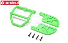 LOS-1809 LOSI LMT 2.0 wheelie bar groen, set