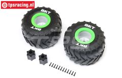 LOS-1818 LOSI LMT Monster Truck band Medium groen, set