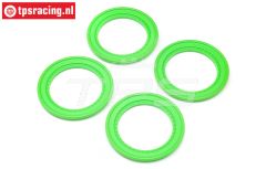 LOS-1820 LOSI LMT 2.0 Monster Truck Beadlock groen, 4 st.
